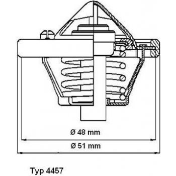 WAHLER Termostat WH 4457.82D