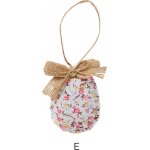 Ib Laursen Závěsná velikonoční dekorace Eggs A, béžová barva, textil – Zboží Mobilmania