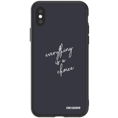 Picasee Ultimate Case pro Apple iPhone X/XS - Vše je na tobě – Zboží Živě