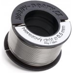 Hobby dráty Nerezový drát 0,5/50g – Zboží Dáma