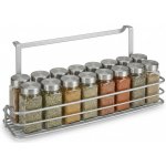 METALTEX Závěsný košík polička na dvířka OASIS stříbrný 34 x 12 x 17 cm – Zboží Dáma