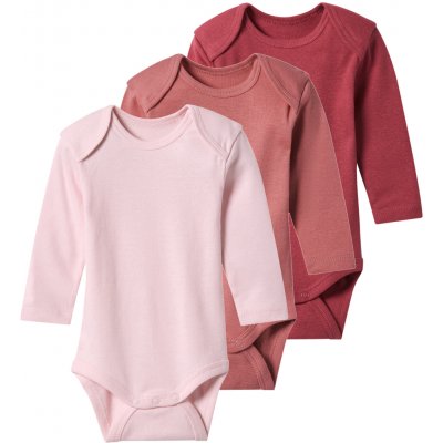 Lupilu Dětské body s BIO bavlnou 3kusy červená světle růžová růžová – Zboží Dáma Lupilu Dětské body s BIO bavlnou 3kusy červená světle růžová růžová – Zboží Dáma