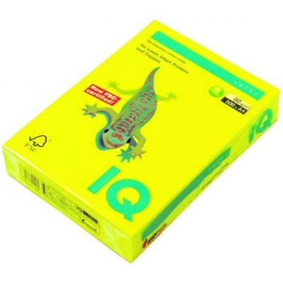 Kancelářský papír A4 IQ Neon NEON Neonově zelený 80 g 500l. Mondi – Sleviste.cz