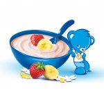 Nestlé Mléčná kaše rýžovo kukuřičná Jahoda Banán 300 g – Zboží Dáma