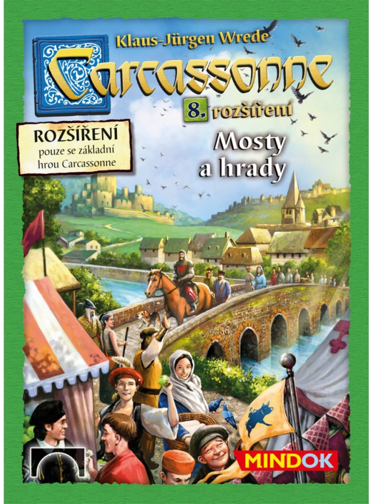 Mindok Carcassonne 2 edice Mosty a hrady