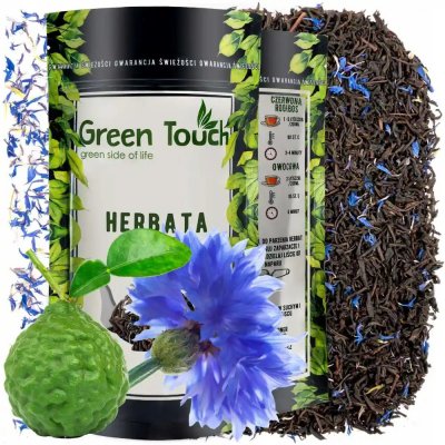 Green Touch Earl Grey modrá černý čaj 50 g – Zboží Mobilmania