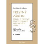 Trestný zákon + ZoTZPO. Úzz, 6. vyd., 2021 - Miroslav Lysý, kolektív autorov – Hledejceny.cz