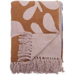 Bloomingville přehoz na postel z recyklované bavlny Atle Brown multi 130 x 160 cm – Hledejceny.cz
