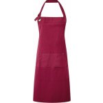 Premier Workwear Těžká odolná plátěnná zástěra s oversize očky pro upevnění kolem krku Vínová 72x86cm PW137 – Hledejceny.cz