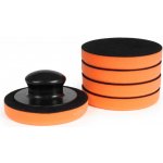 AMiO Sada houbiček na voskování auta s rukojetí 10 cm 5 ks | Zboží Auto