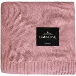 Lullalove Velká bambusová dečka Pivoňka Úplet klasický – Sleviste.cz