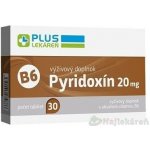 Plus Lékárna Pyridoxin 20 mg Vitamín B6 30 tablet – Hledejceny.cz
