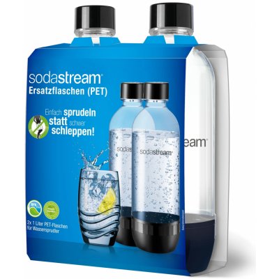 Sodastream Fuse TwinPack Black & White 1l