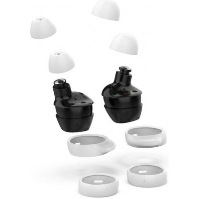 kwmobile silikonové špuntíky Samsung Galaxy Buds Buds Plus 4 ks bílý – Zboží Mobilmania