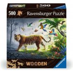 Ravensburger 175147 Dřevěné Tygr V Džungli 500 Dílků – Hledejceny.cz