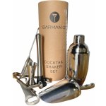 Barmanský cocktail shaker set v dárkové tubě - 9 ks – Zboží Dáma