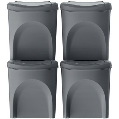 Sortibox odpadkové koše 4 x 20 l IKWB 20S4 405U – Hledejceny.cz