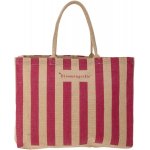 Bloomingville Nákupní taška BERGAMO, růžová, juta – Hledejceny.cz