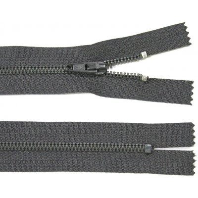 Spirálový zip no.3 nerozepínací 22cm - více barev color: 712 tmavě šedá – Hledejceny.cz