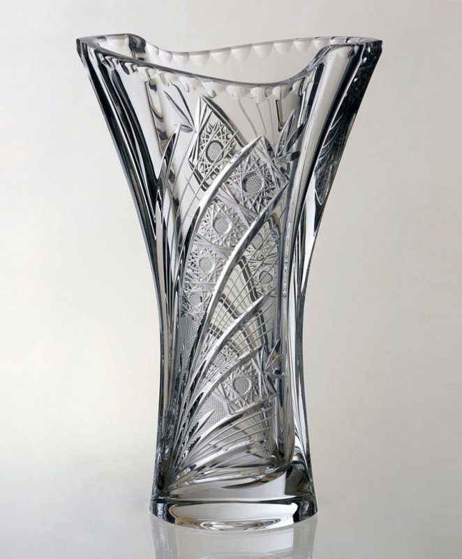 Broušená váza Smile Kometa (305 mm) – Zboží Dáma