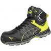 Pracovní obuv Puma VELOCITY 2.0 YELLOW MID S3 kotníková Černá