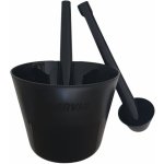 Vědro s naběračkou HARVIA, matné – Zboží Dáma