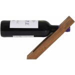 HowHomely Stojan na víno 26,5x5x3 cm hnědá – Sleviste.cz