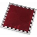 Saténový kapesníček do saka / klopy v krabičce - bordó sv. – Hledejceny.cz