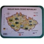 OSTATNÍ Mapa školní papírová ČR - Šablona v ochranné folii – Sleviste.cz