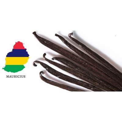 Vanilkový obchod Vanilkové lusky Mauricius +16 cm Počet kusů: 2ks – Zboží Dáma