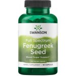Swanson Pískavice Fenugreek Seed 610 mg 90 kapslí – Hledejceny.cz