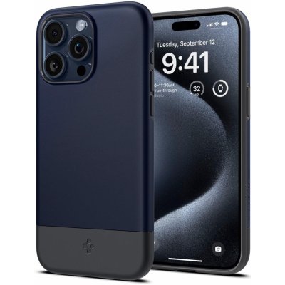 Pouzdro Spigen Style Armor MagSafe iPhone 15 Pro Max midnight indigo – Hledejceny.cz