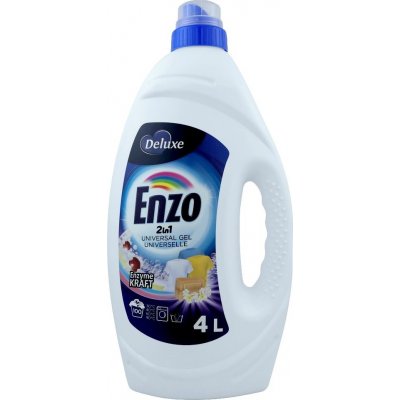 Deluxe Enzo 2in1 Universal prací gel 4 l 100 PD – Zboží Mobilmania