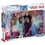 Clementoni MAXI Frozen II 23739 104 dílků – Hledejceny.cz
