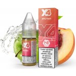 X4 Bar Juice Apple Peach 10 ml 10 mg – Hledejceny.cz