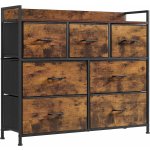 Vasagle 7 látkových zásuvek s úchyty, kovový rám – Zboží Dáma