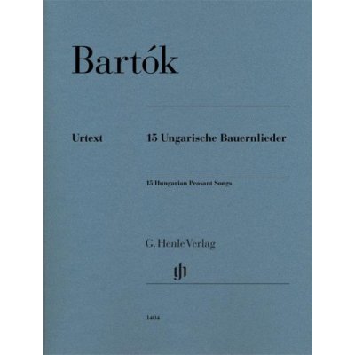 15 maďarských rolnických písní pro klavír od Béla Bartók