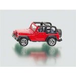 Siku Jeep Wrangler Červený KOV + PLAST – Zboží Dáma