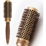 Olivia Garden Expert BlowOut Shine Gold kartáč na vlasy 35 mm – Zboží Mobilmania