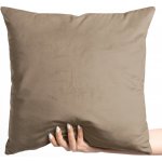 Biante Sametový Velvet Premium SVP-034 Kávově hnědý 50 x 50 cm – Zboží Mobilmania