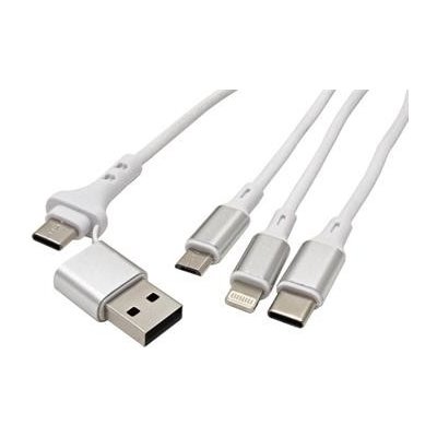 BIOnd BGG-GRS-UNI USB 2.0, USB C+ A - USB C + micro USB B + Lightning, 1,2m