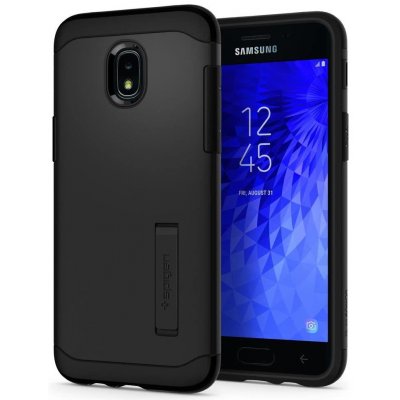 Pouzdro Spigen - Samsung Galaxy J3 2018 Slim Armor černé – Hledejceny.cz