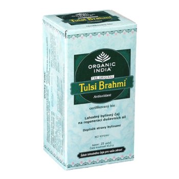 Organic India Čaj Tulsi Brahmi 25 ks 43.5 g