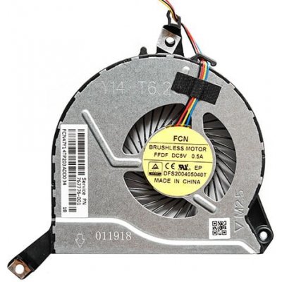 Ventilátor HP Pavilion 15 17 - 15-P 15-V 17-P 17-F – Hledejceny.cz