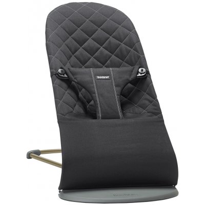 BABY BJÖRN Lehátko BLISS Woven Black – Zboží Dáma