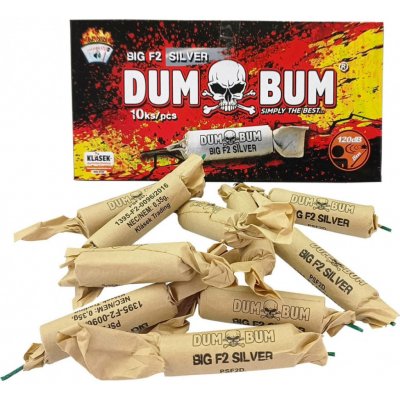 Pyrotechnika Petardy DUMBUM BIG F2 Silver 10 ks – Zbozi.Blesk.cz