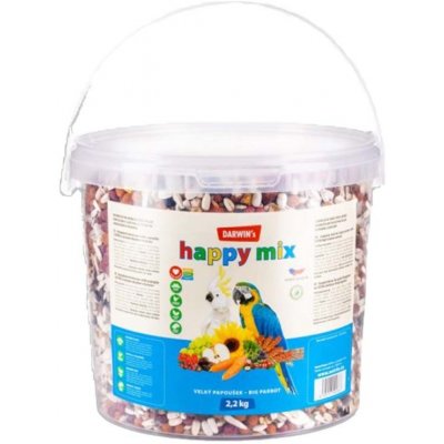 Darwin's Happy mix Velký papoušek 2,2 kg