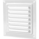 VENTS Mřížka MVM 125s 125 x 125 mm kovová bílá – Sleviste.cz