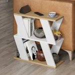 Houseland Lazena bílý / dub safírový – Sleviste.cz