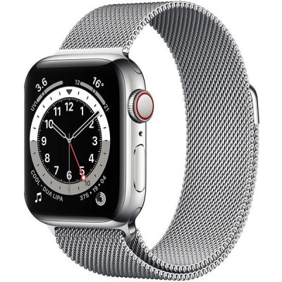 SES Elegantní kovový pásek pro chytré hodinky Apple Watch 40 mm 5.série - stříbrný 9057 – Sleviste.cz